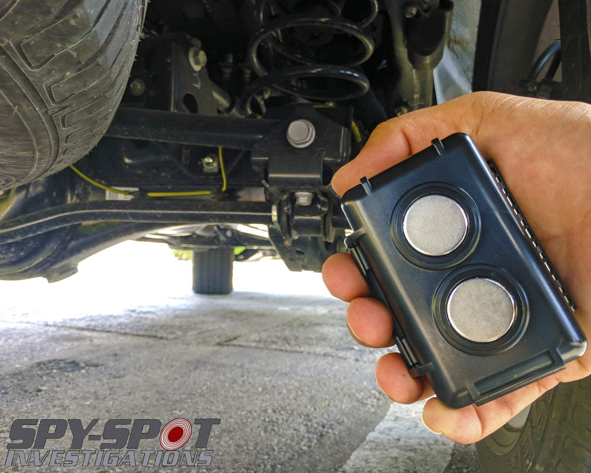 Spy Spot Magnetic Mount Weatherproof Case for GPS Trackers - Stash Lock Box for Items, Key Holder Under Vehicles - Fits GL320MG, GL200, GL 300, GL300W, GL300MA…