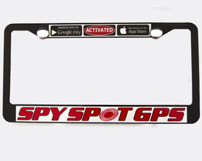 Spy Spot Stainless Steel Chrome License Plate Tag Holder Frame and Included Screws