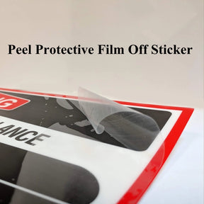 Spy Spot 6 Pack Registered Gun Owner Sticker Decal Vinyl Door or Window 4" x 3" UV Resistant Weatherproof…