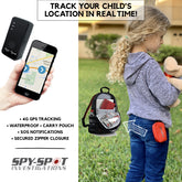 Child GPS Portable Tracker + Carry Pouch