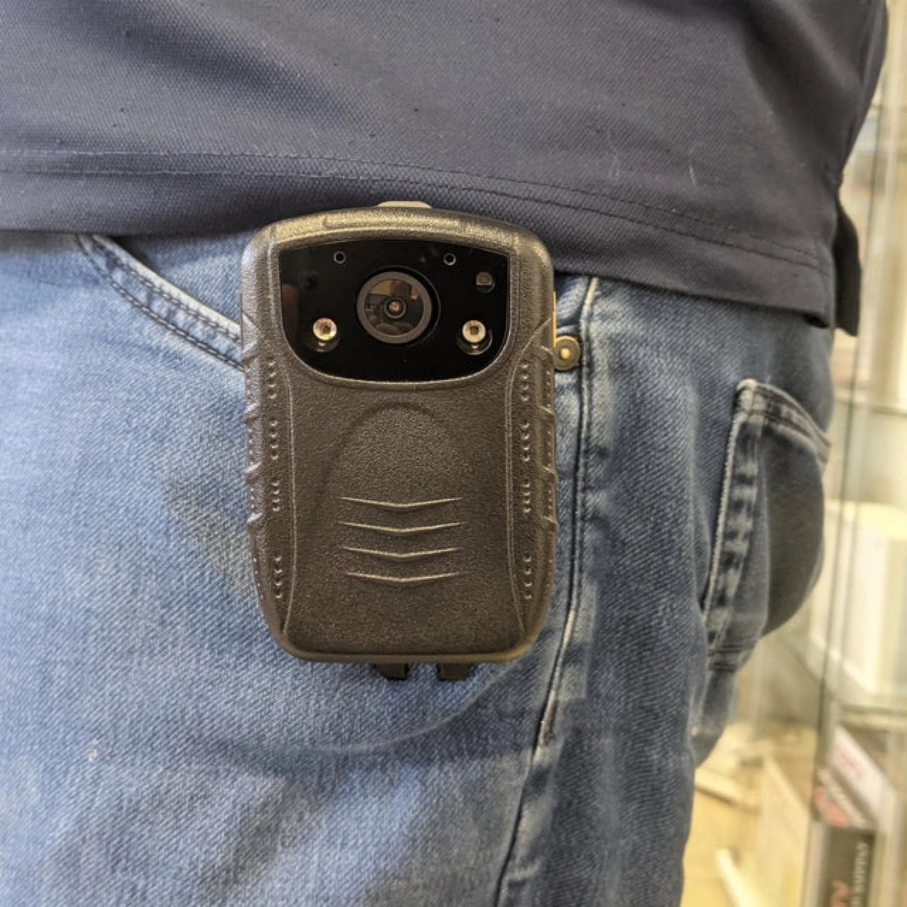 4K Body Camera - 12-Hr Battery, 64GB, Night Vision, IP65