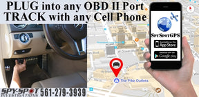 OBD II GPS Tracker GV500MA -Live Real Time Tracking Device with SIM Card Included - Black - US Coverage Available - Spy Spot Subscription Required