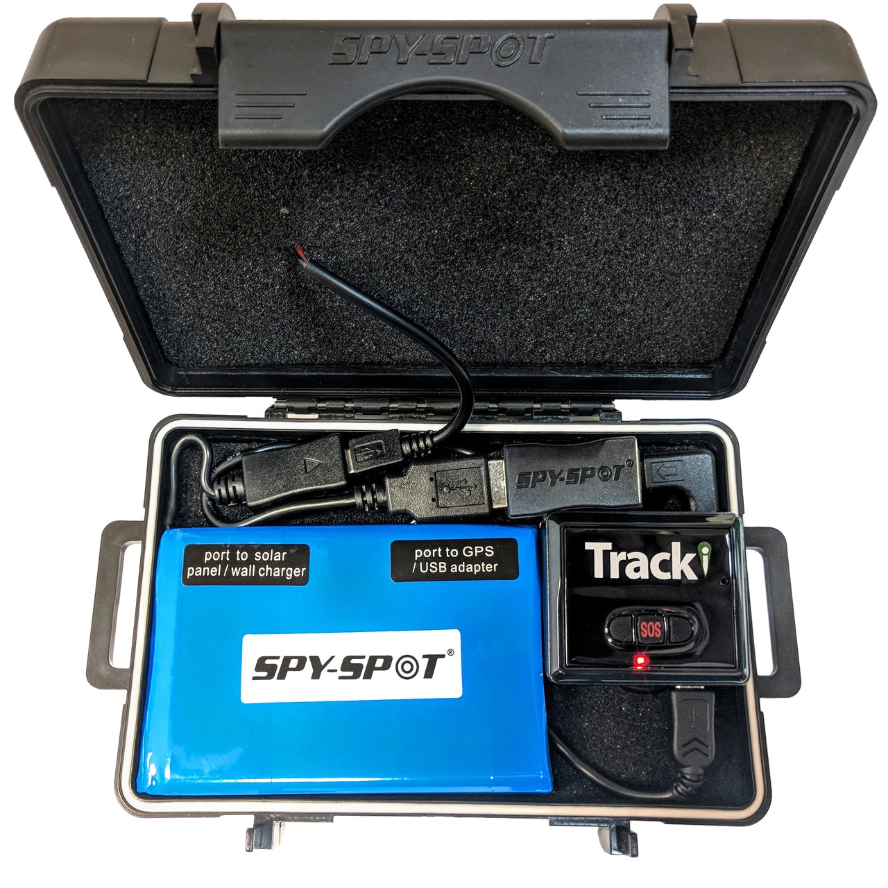 SpySpot Extended Battery with Solar Powered Magnetic Mount Case