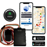 Spy Spot 4G HardWired Car Vehicle GPS tracker with Starter Shut Off - Remotely Disable the Ignition from Any Location - US Coverage, Subscription required